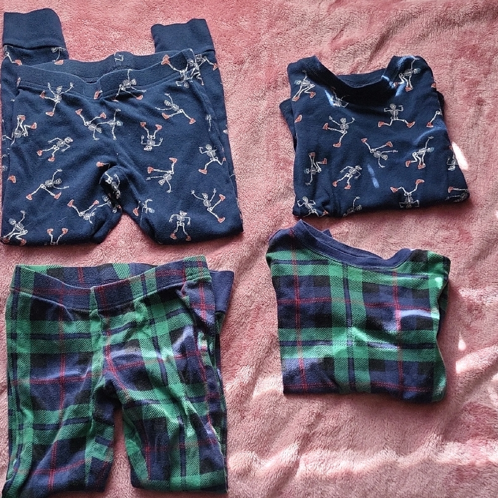 Old Navy Navy Blue Kids Pajama Set